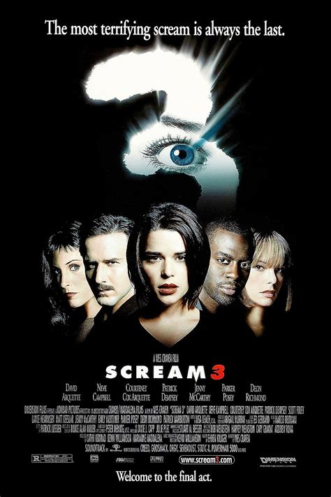 So in closing, let me say good luck, god speed, and for some of you, I&39;ll see you soon. . Imdb scream 3